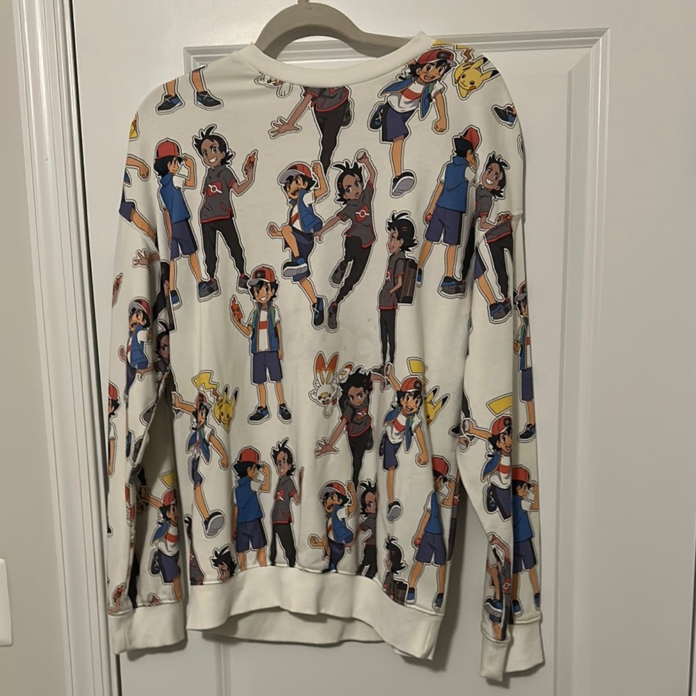H&M Kids Sweater with Cartoon Print - White